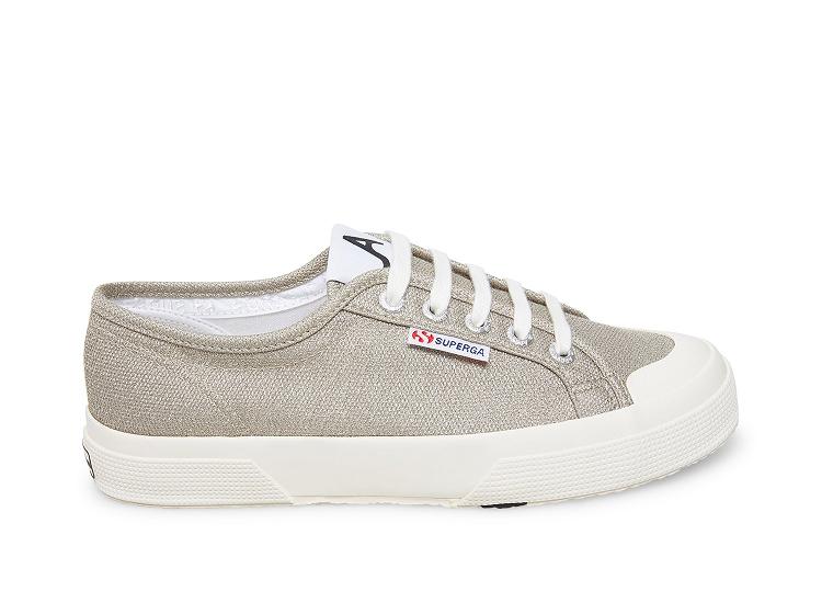 Superga 2294-Lurexw Dusty Gold - Womens Superga Lace Up Shoes